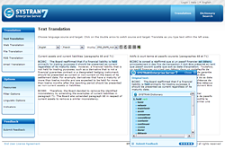 SYSTRAN Online Tools - Traduction de texte