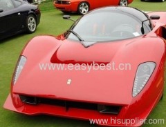 Modelo rojo del coche de deportes de Ferrari